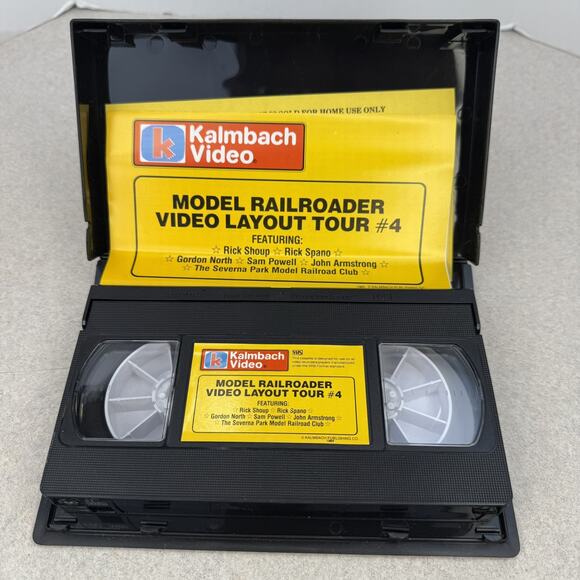 Kalmbach Video Model Railroader Video Layout Tour VHS #4 - Picture 5 of 6